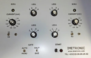 Pupitre de commandes